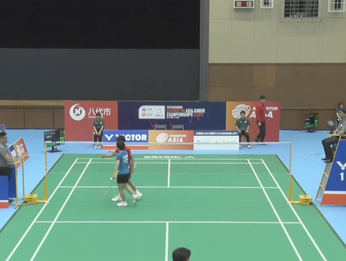 2026年羽毛球亚青赛 小组赛B组：中国🇨🇳 vs 🇯🇵日本第一盘：19