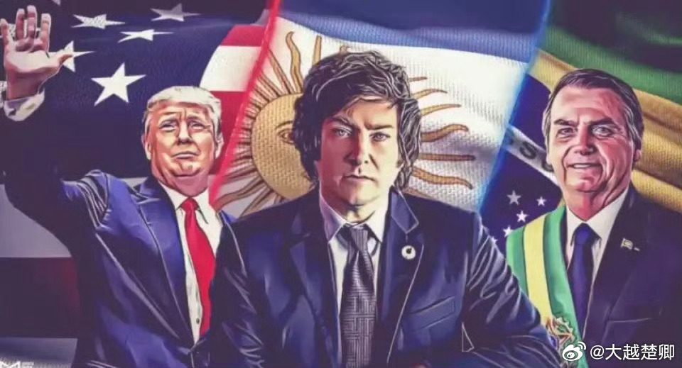 米莱将于月底访问巴西，探望狱中的博索纳罗，并为其子小博助选。米莱说，他还将访问秘