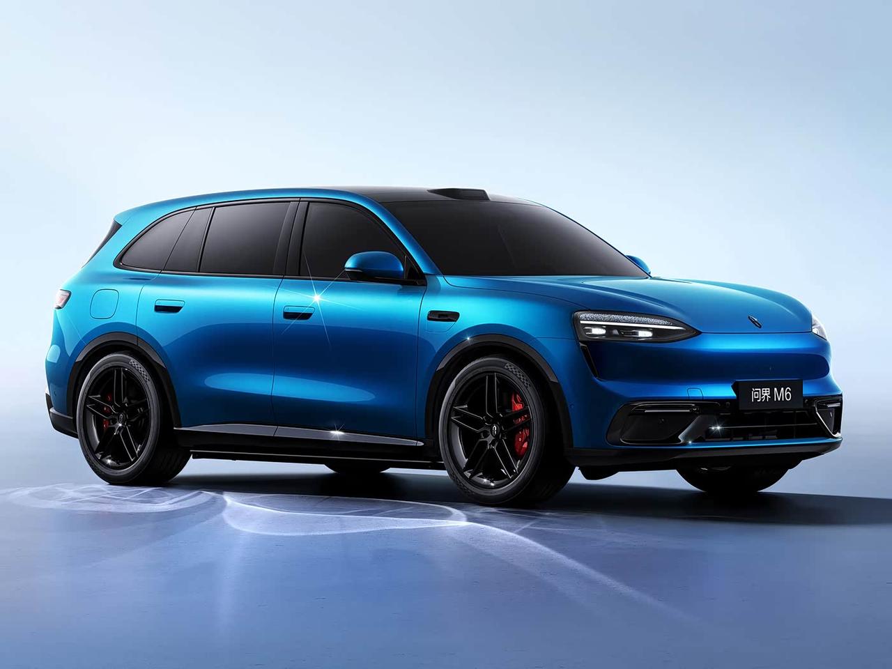 问界M6即将上市，新车是一款中大型SUV，提供纯电和增程动力，预计主打25万元级