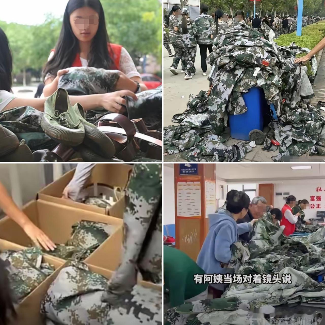 一件军训服，
撕开两种截然不同的生活认知…
 
湖北大学2026级新生陈丽阳，来