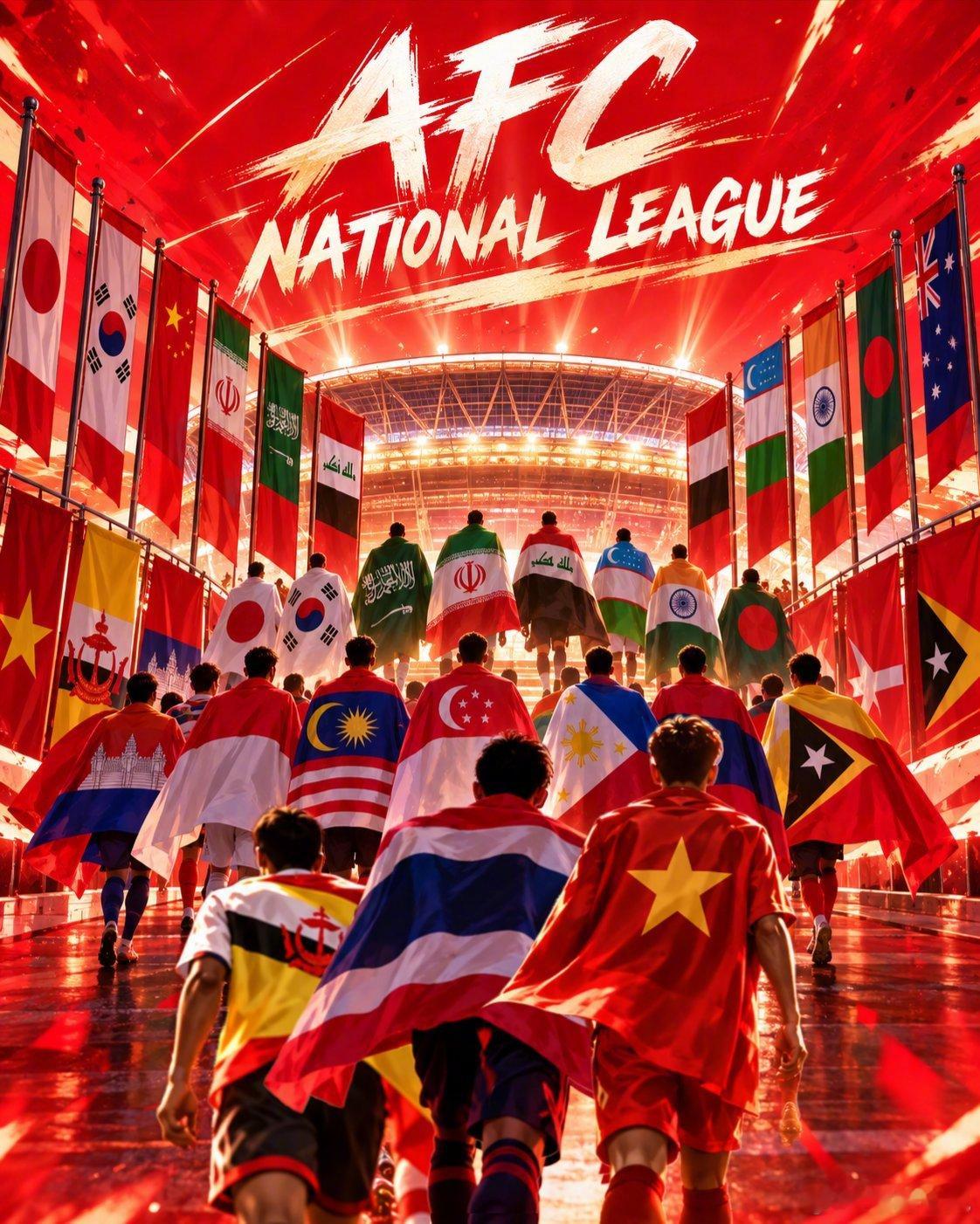 【亚国联】ESPN：亚足联计划从2030年起推出全新的亚足联国家联赛（亚国联），