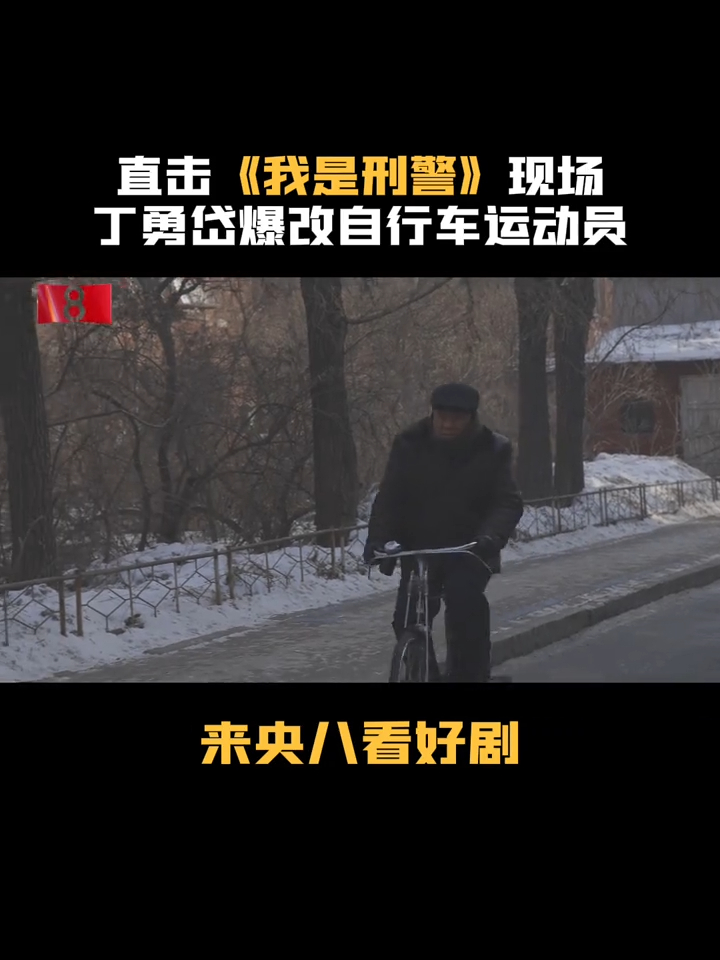 电视剧我是刑警  丁勇岱老师这段骑自行车摔倒演的太真实了，不愧是老戏骨。想起了上