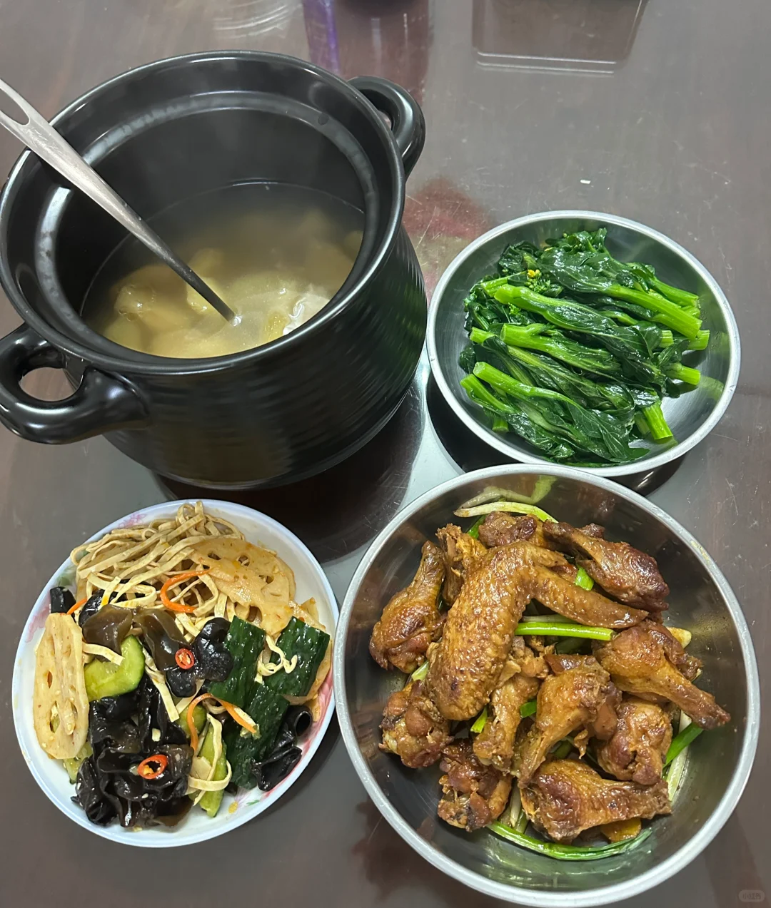 广州一家四口的晚餐！