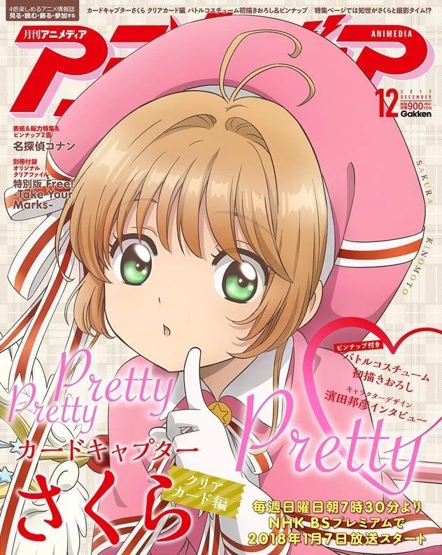 2017年-2019年 animedia杂志封面
