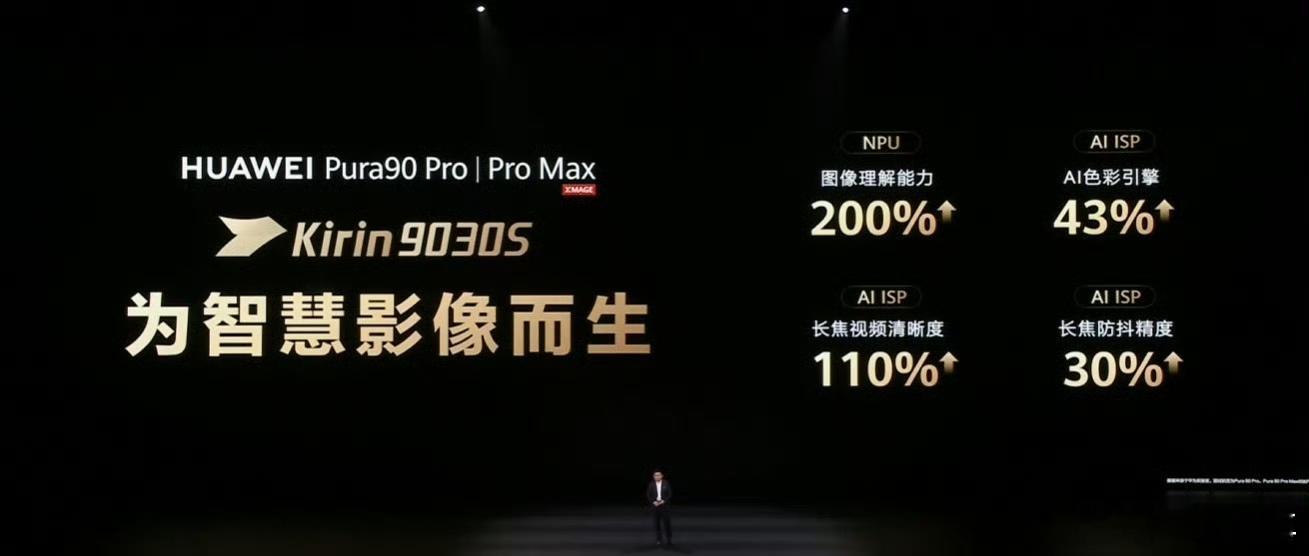 现在都放心直接讲了，Pura90 Pro Max搭载全新的9030S处理器。长焦