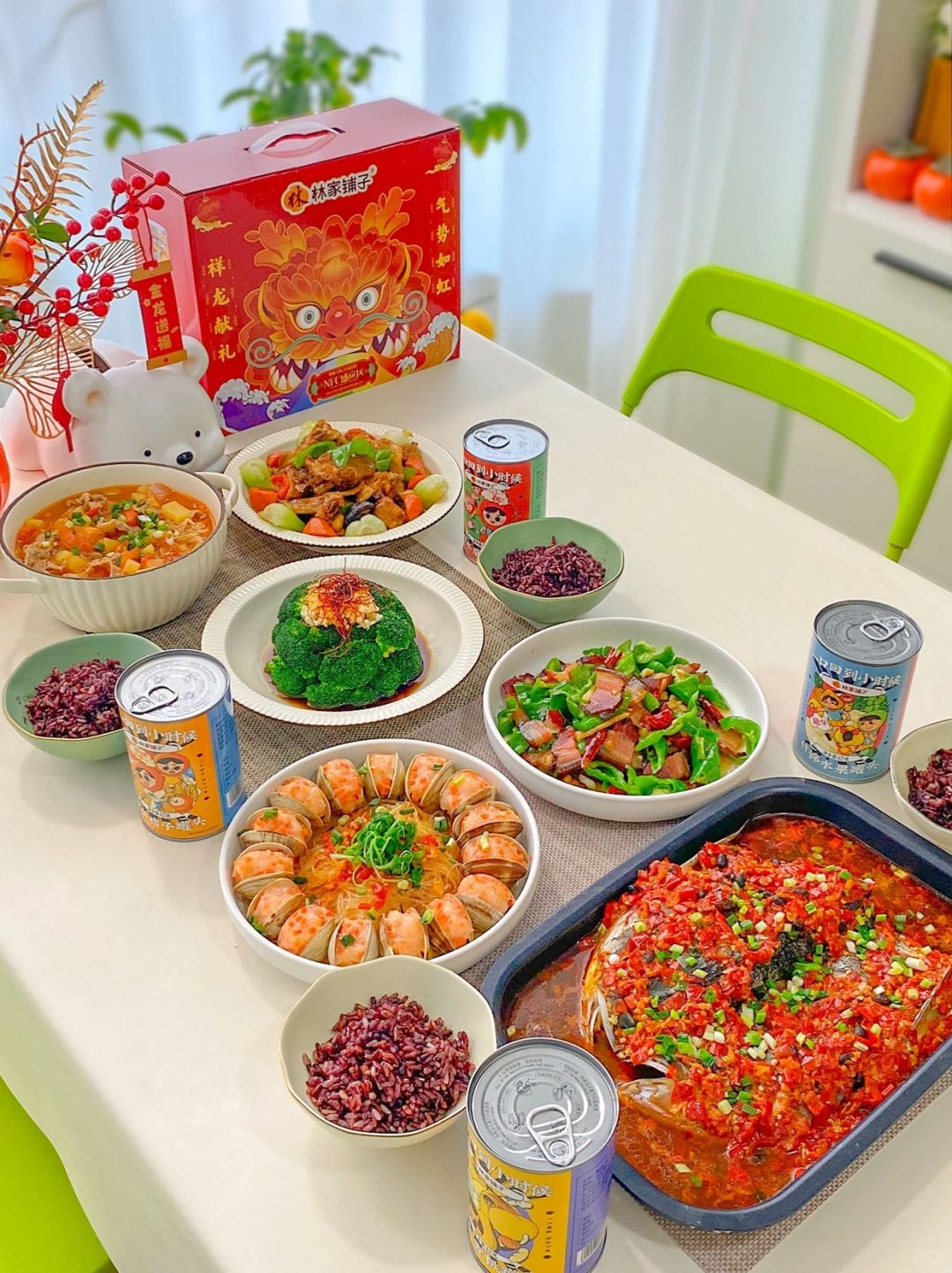 寓意满满的聚餐家宴｜拜年礼盒选好了