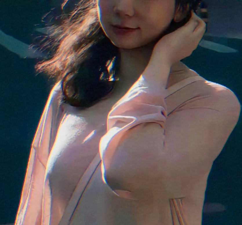 你问我为什么光没有形状我想要强自争辩但抬头见光有了形状 