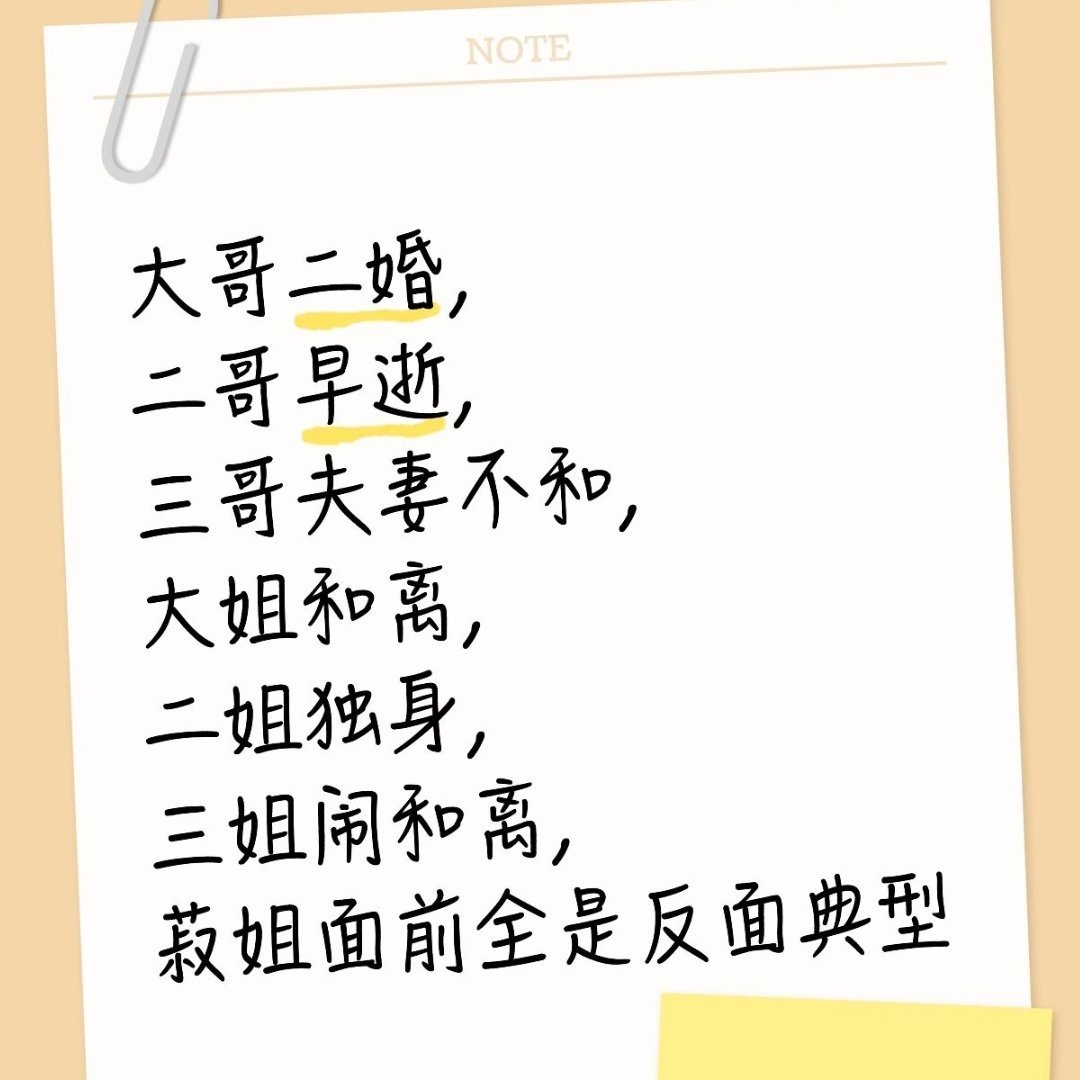 兰香如故林家兄弟姐妹的婚姻状态 ​​​