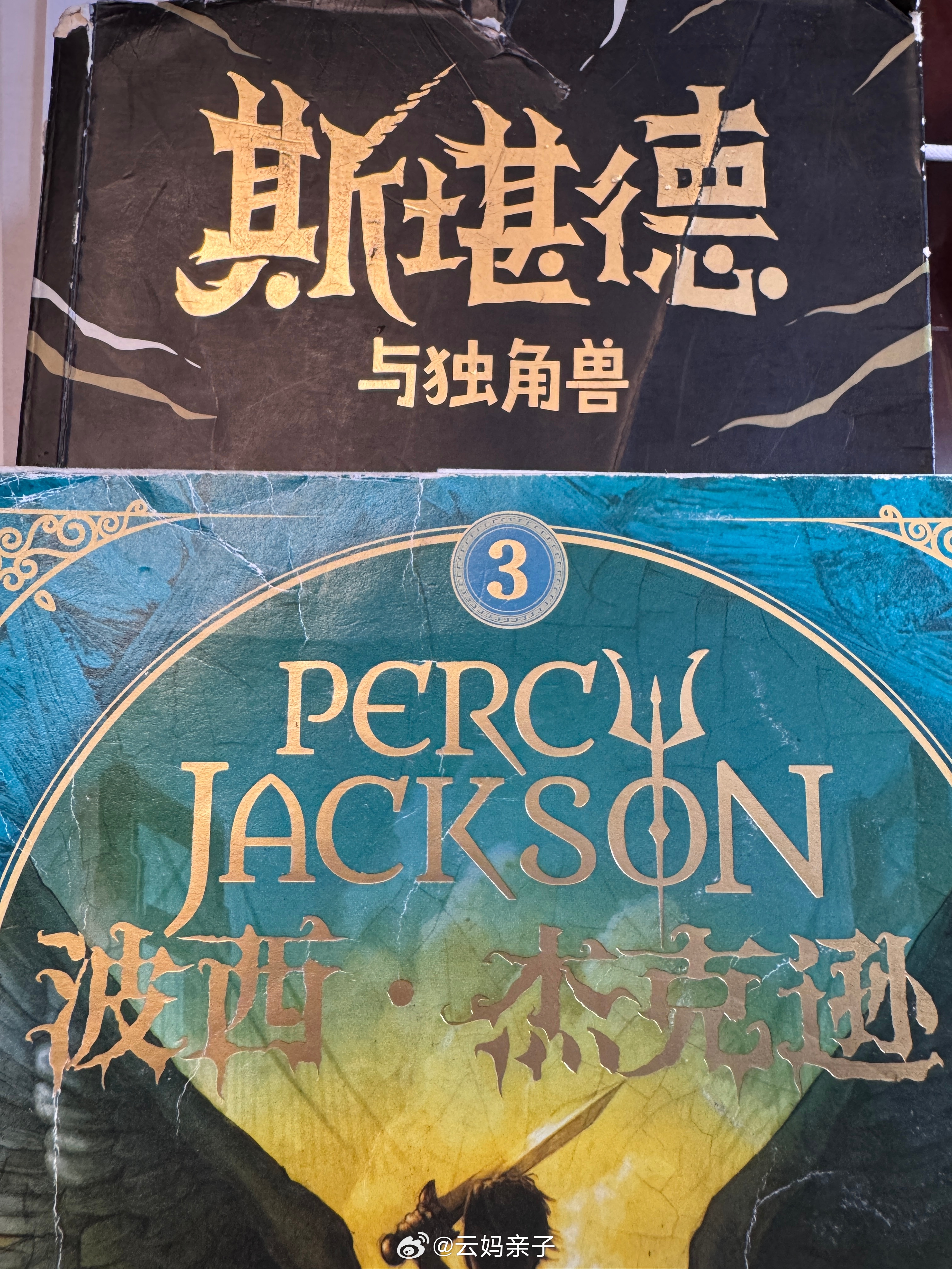 今天翻开了借来的书📚这两个系列，我都喜欢！！ 