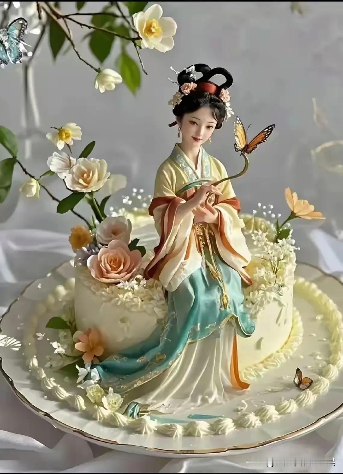 现在的蛋糕也这么卷的吗

看到这栩栩如生的蛋糕，说是艺术品也不过分，这谁还下得去