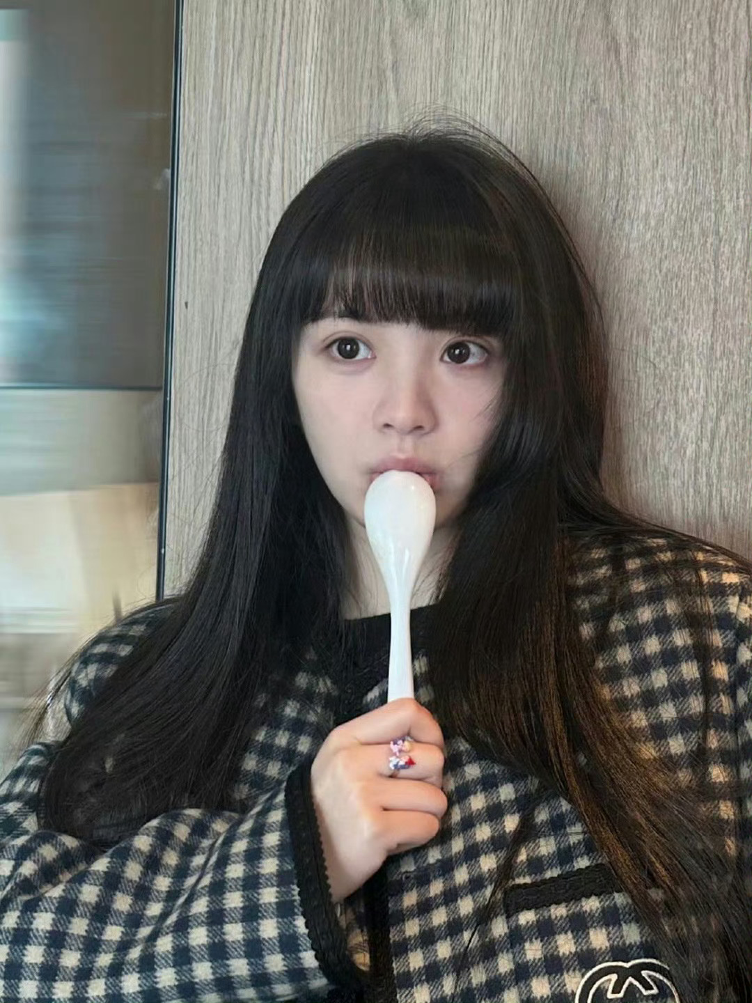 田曦薇早上起床的素颜是真实的吗 这个素颜 完全小宝宝👶🏻 ​​​