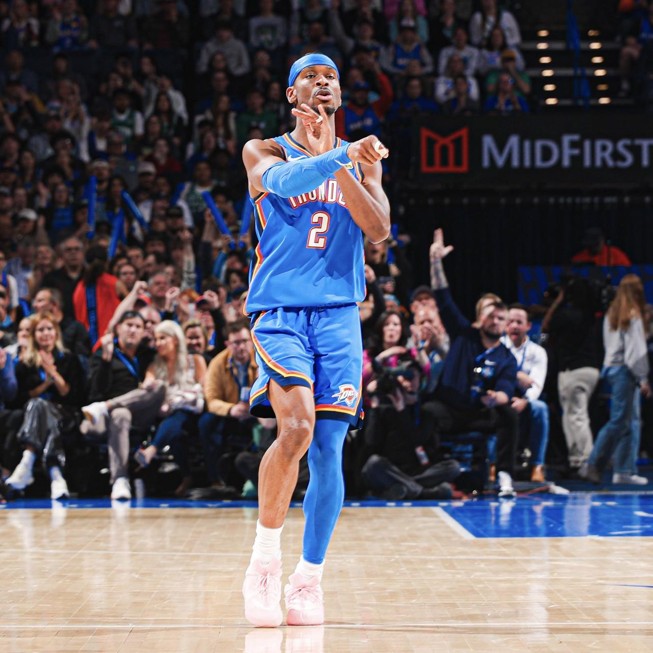 太残暴了！雷霆虐完湖人虐快船！
雷霆洛杉矶之旅2场大胜结束，昨天123-87虐了