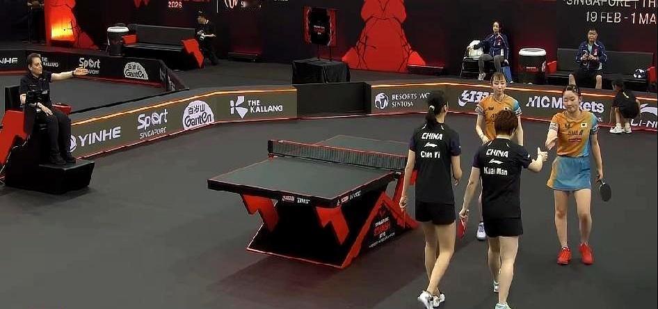 这场球表面输在1比3，骨子里输给了两套系统。
 
你注意看第三局的这个球。早田希