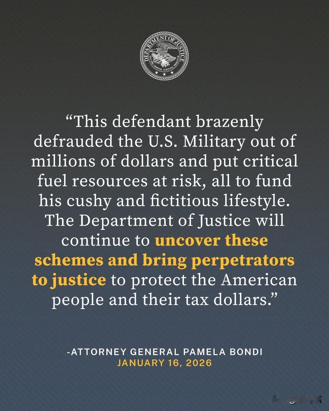 2026年1月16日，佛罗里达州西帕尔姆海滩的一个联邦陪审团裁定，燃料供应商 杰