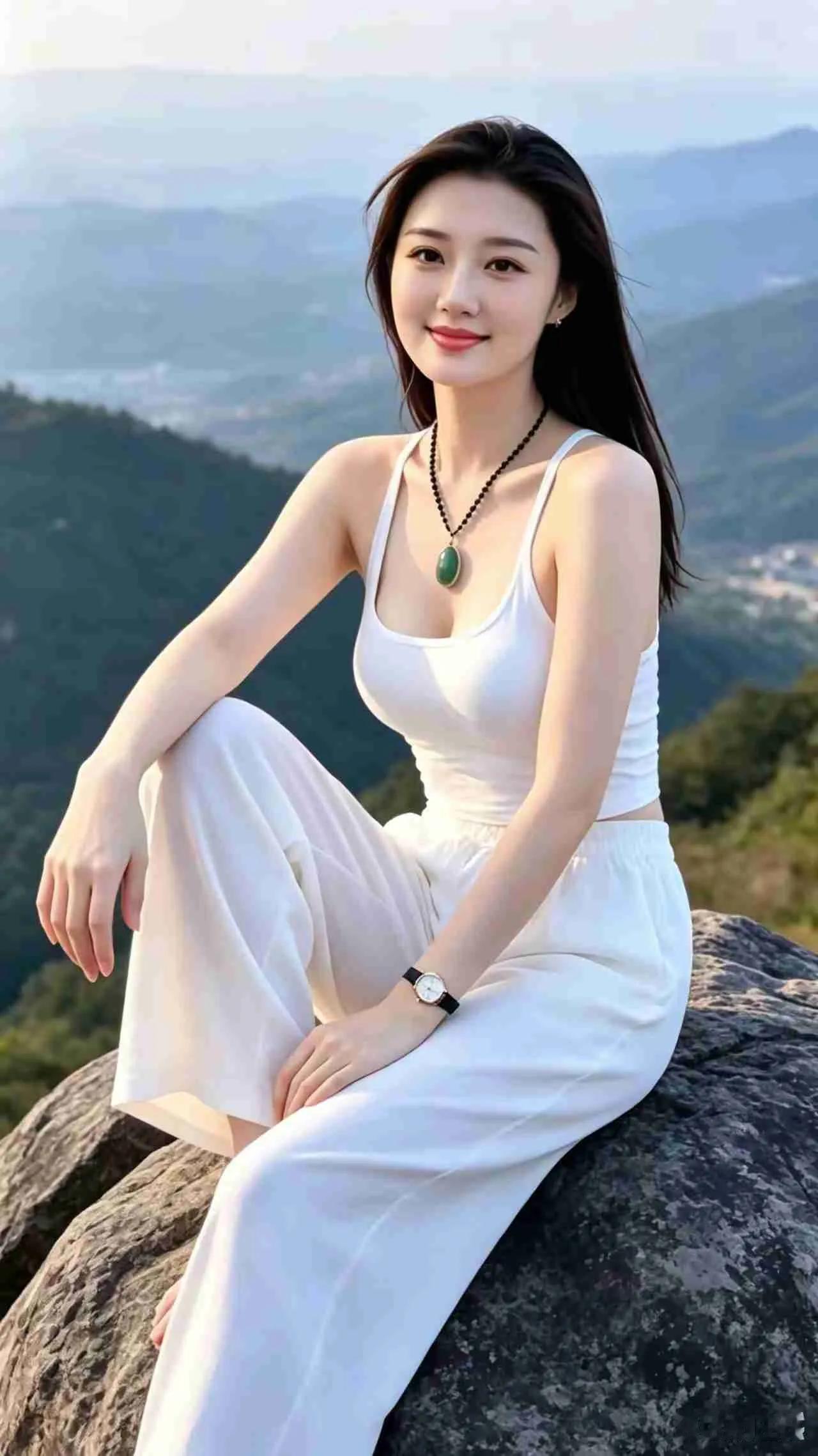 青春靓丽，充滿活力，尽享大自然的美丽风景。