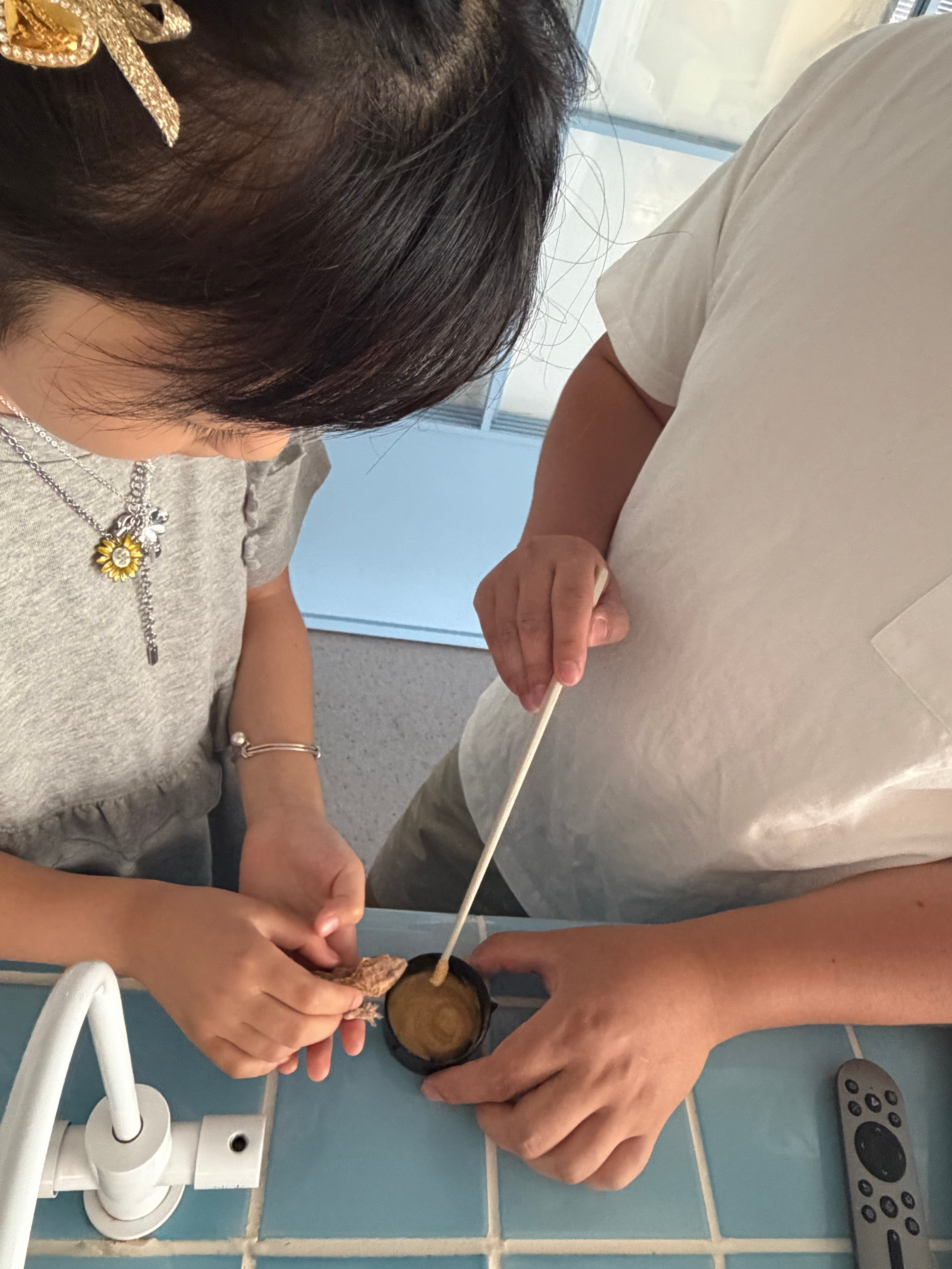 好消息 宝的睫角出现了。。。 