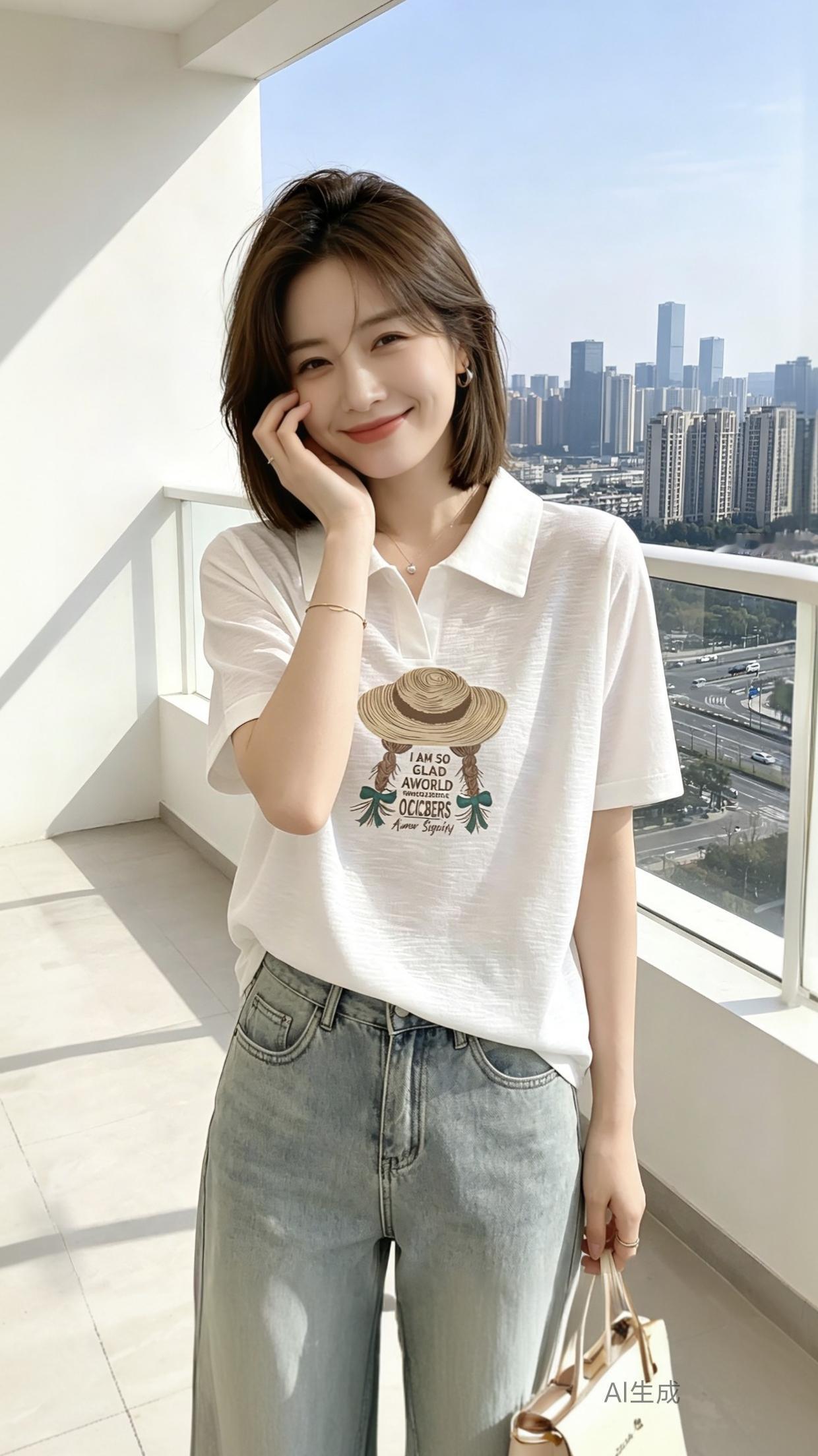 简单短t也能时尚入夏 入夏穿搭越简单越好看 无法拒绝的夏日穿搭 我又心动了 女装