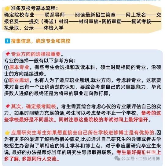博士申请及录取流程！