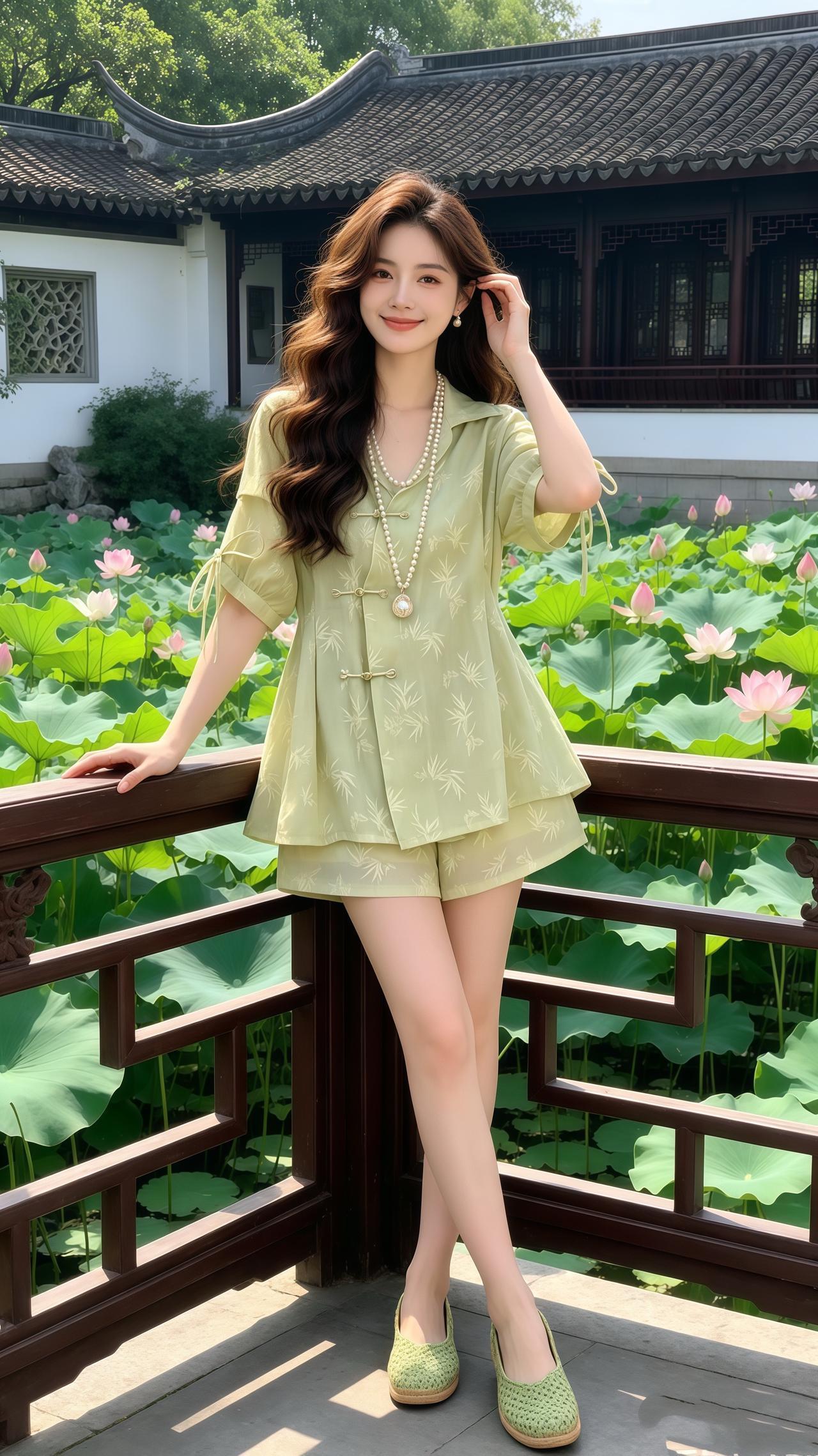 夏季套装 国风套装 洋气上档次 谁穿谁好看