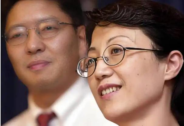 她借着回家探亲的借口，将机密资料拷进 U 盘带到台湾，伸手去护那盒稻香村点心的瞬