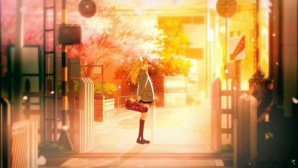 #四月是你的谎言# “春天，马上就要来了。让我与你相遇的春天就要来了。再也没有你
