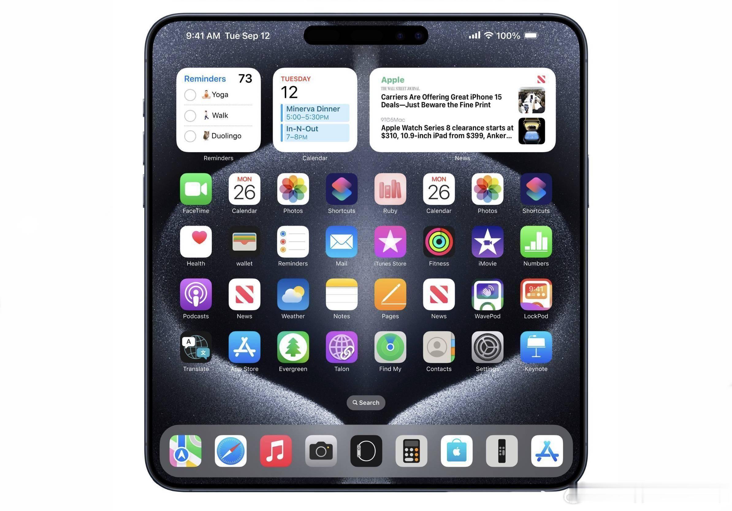 折叠屏iPhone定价或超15000元 苹果折叠屏超1.5W是肯定的，甚至2-3