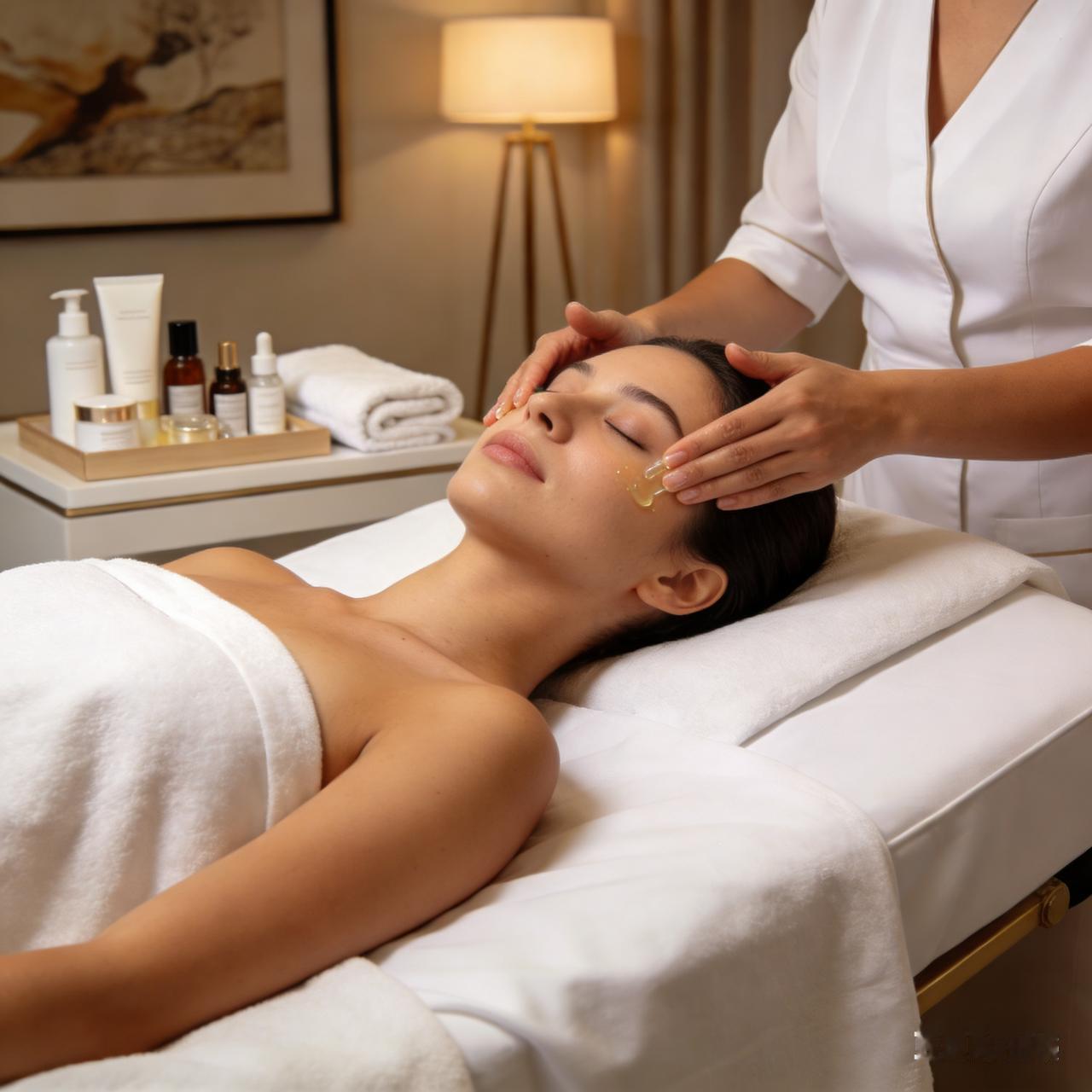 有些做广告宣传的，不怎么带脑子。我遇见过一次，笑得我缺氧。

那是一个美容店，有