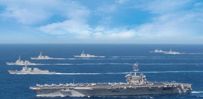 美国近来频频放狠话，说什么“拦截就是宣战”，这分明是拿台湾问题当棋子耍双标！中国