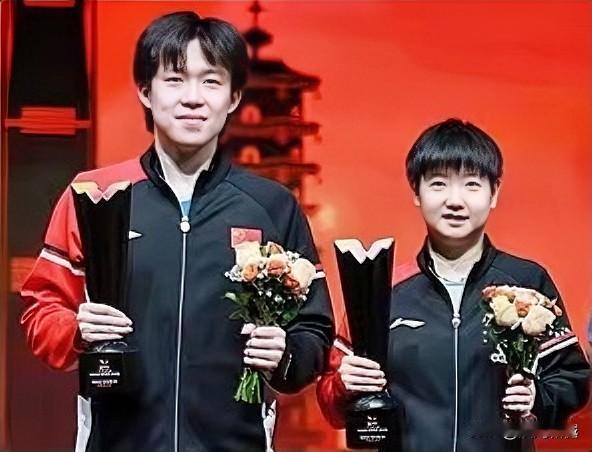 莎头组合成于混双、混双别让他们留下遗憾！

东奥时王楚钦还是替补选手，孙颖莎已经