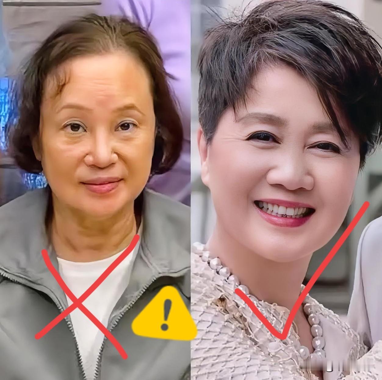 果然姜还是老的辣，聊起三太四太外形差距，母亲的点拨直接戳破本质。两人只差七岁，坐