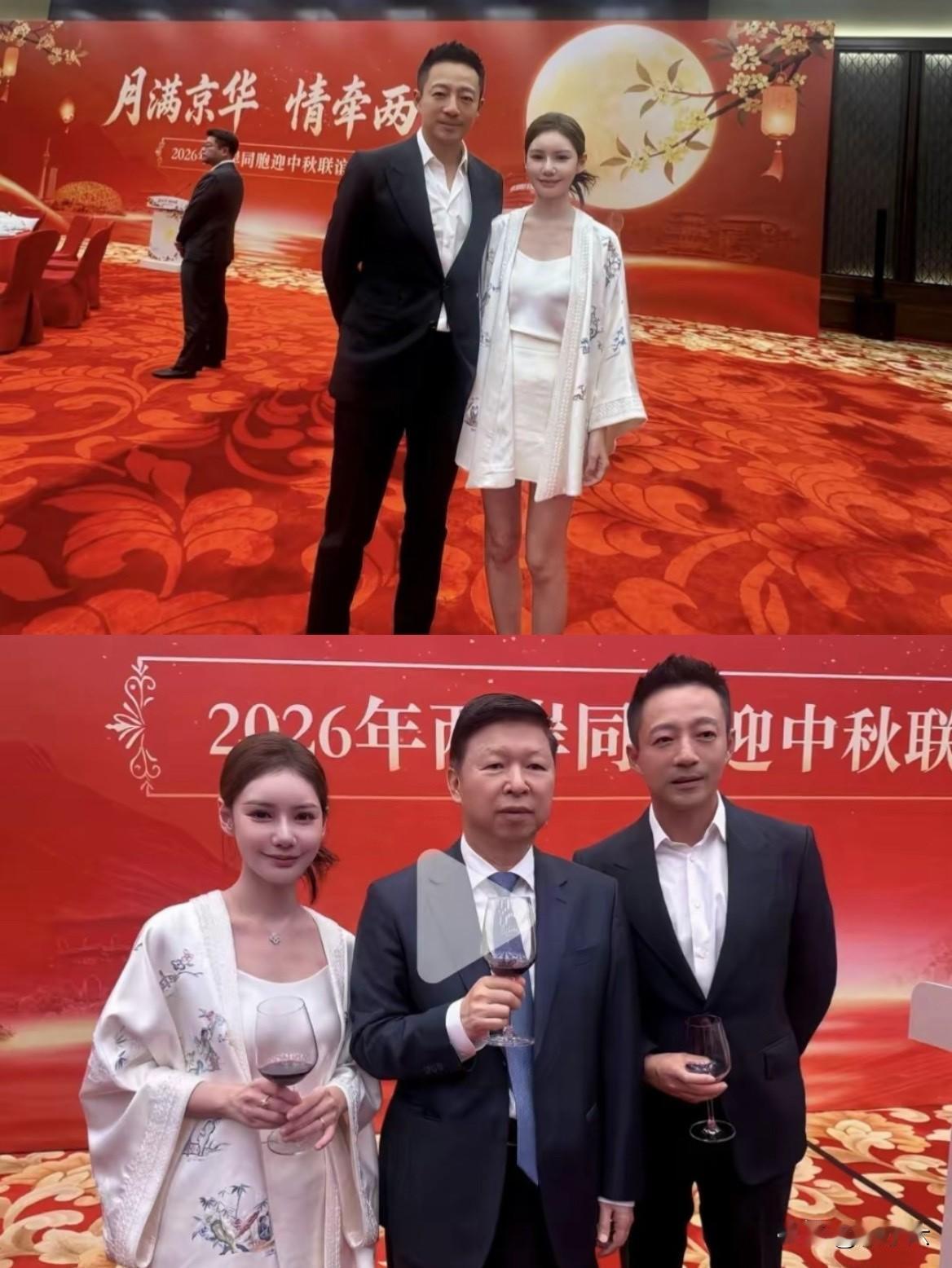 汪小菲这次，真像换了个人。
北京雁栖湖“月满京华 情牵两岸”中秋联谊，他和马筱梅
