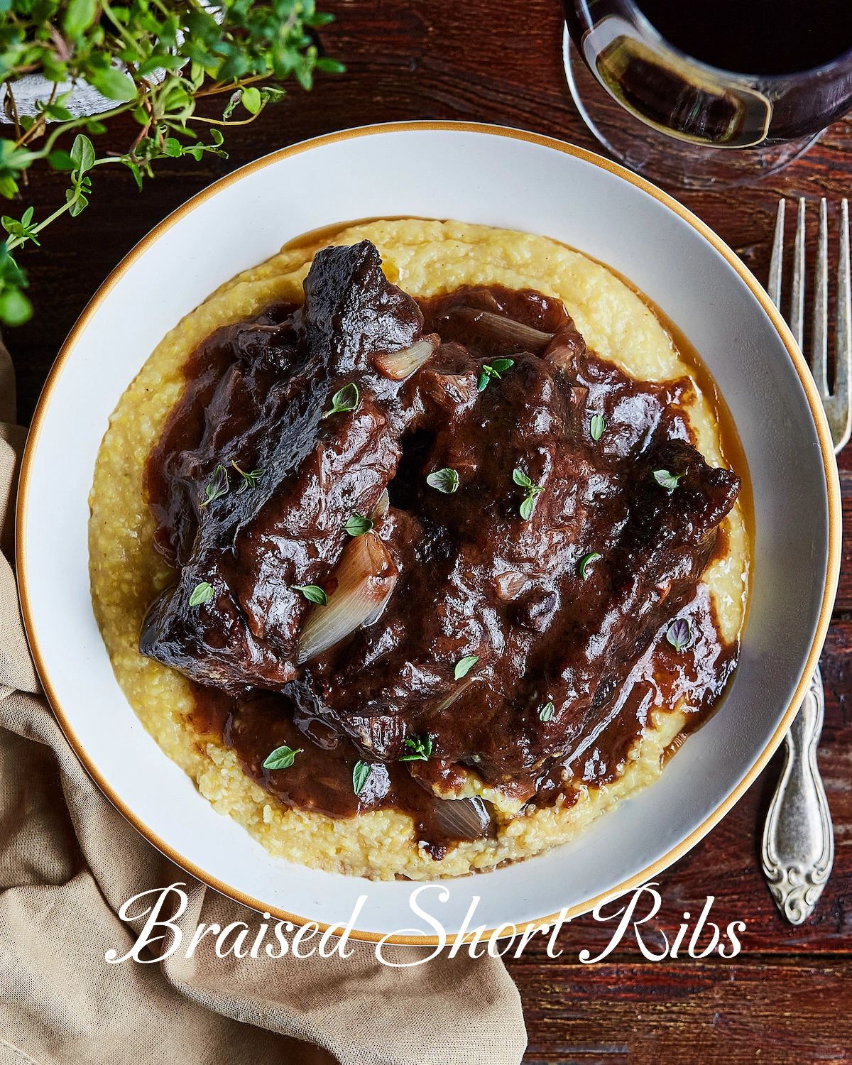 传统慢炖牛小排 ｜Braised Short Ribs 🥩