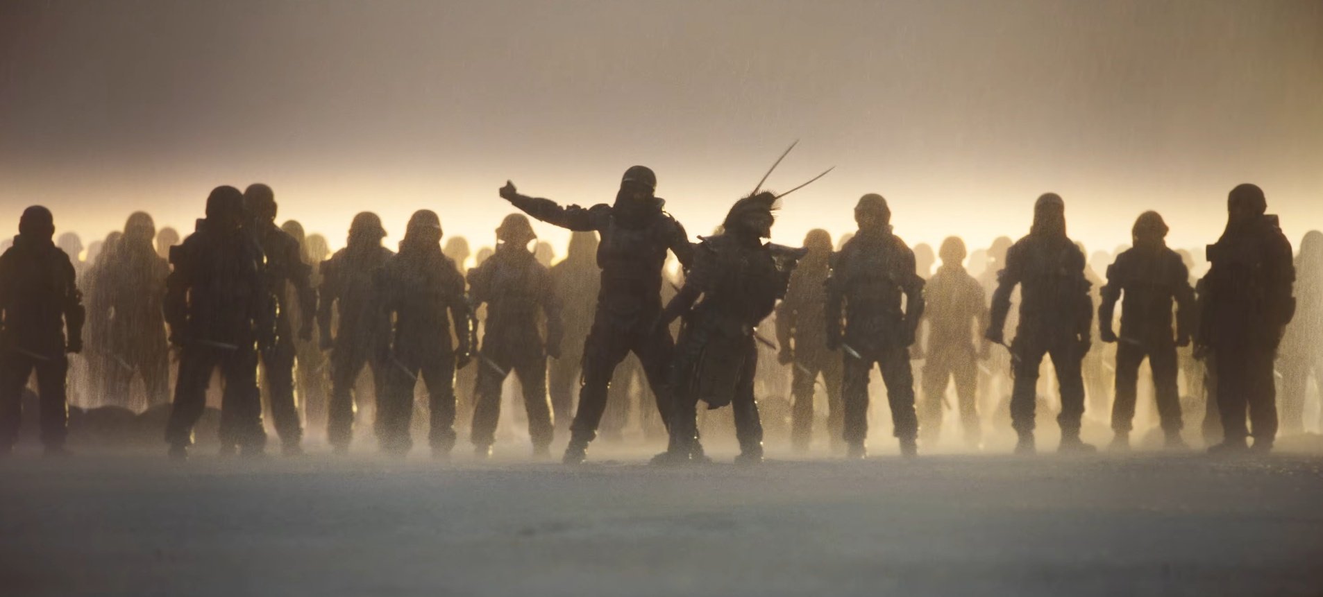 保罗·厄崔迪发动了一场席卷全宇宙的“穆阿迪布”圣战。600亿人死亡，90个星球被