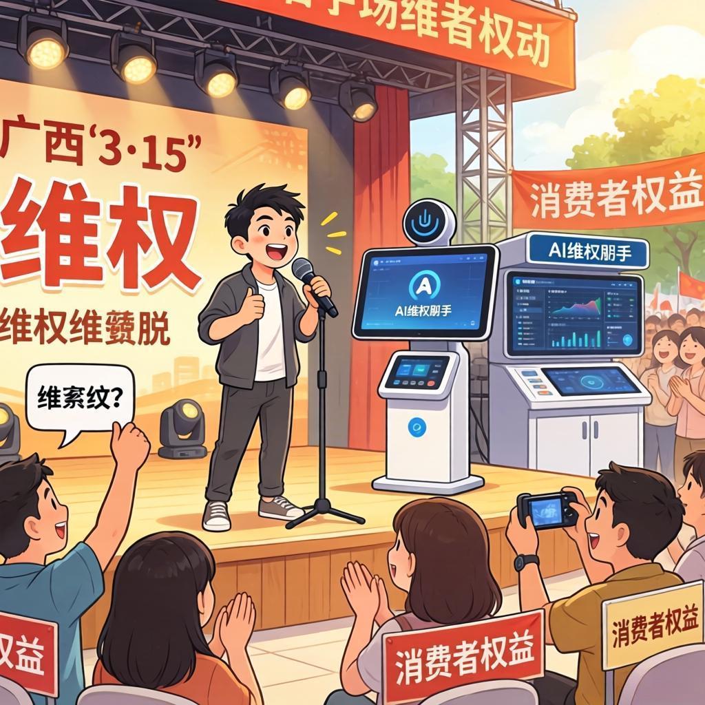 广西“3·15”整活！脱口秀+AI维权，这波操作太秀了！

家人们，谁懂啊！往年
