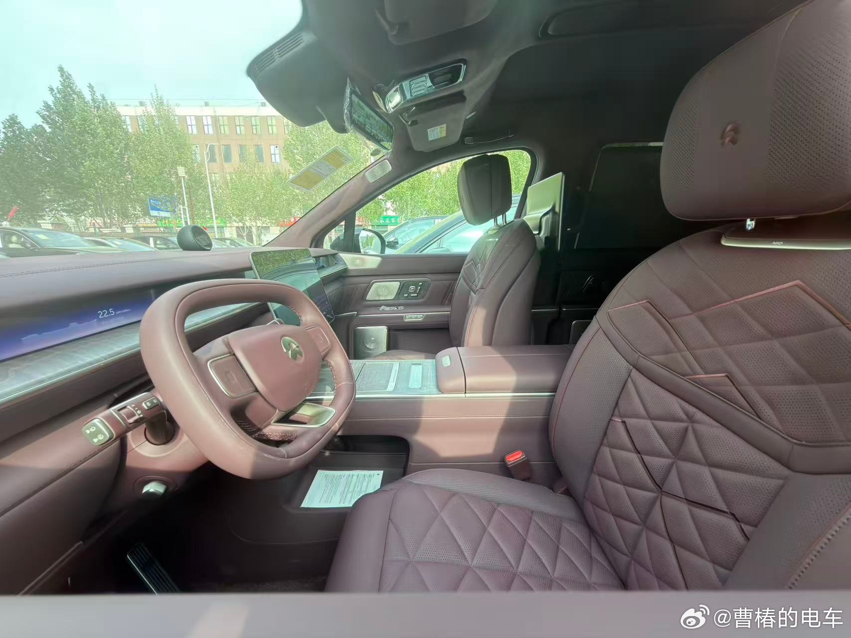 蔚来es9内饰被细节被拍，多少人睡不着觉，9系之争还没开始就已经结束了？蔚来蔚来