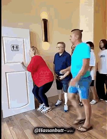 排队呢
