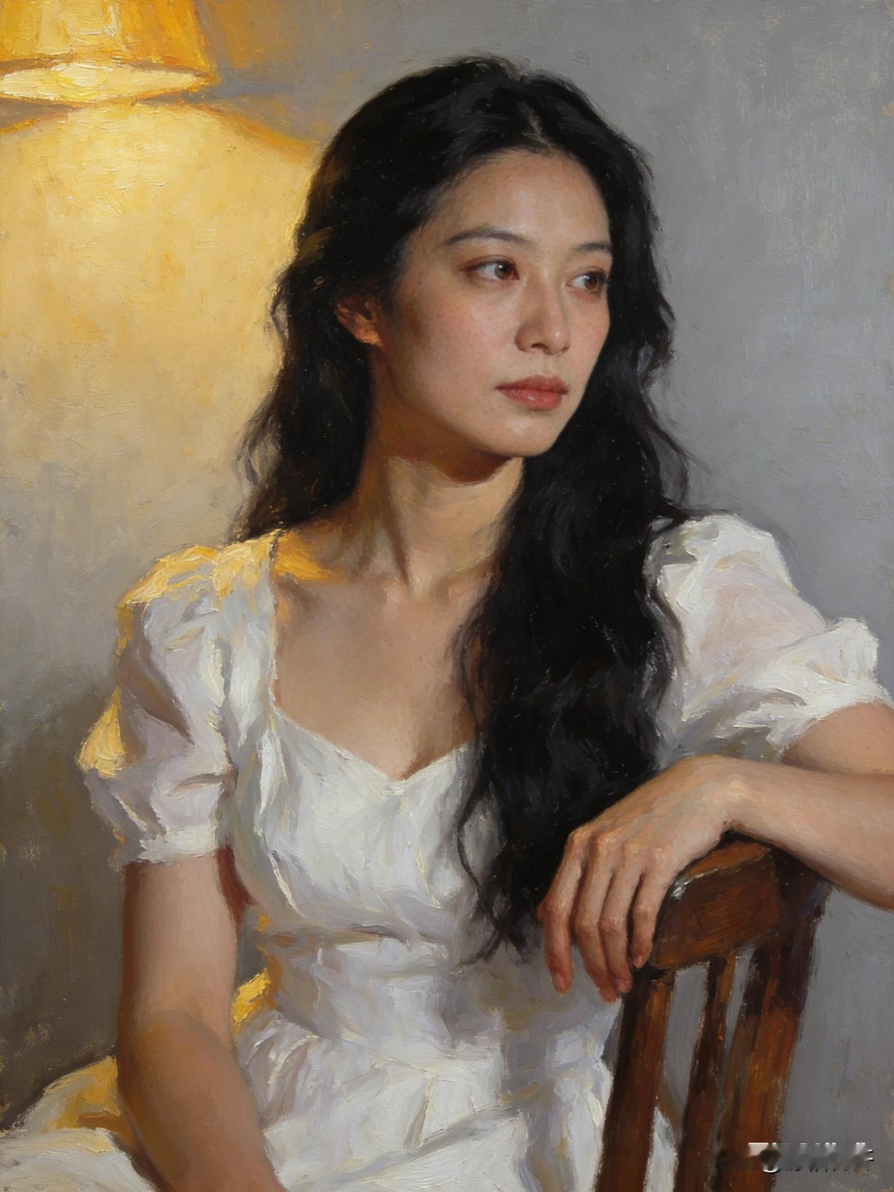 我在豆包让Ai给我画个美女
它就给我画了这个美女
你们觉得怎么样？
美不美？
