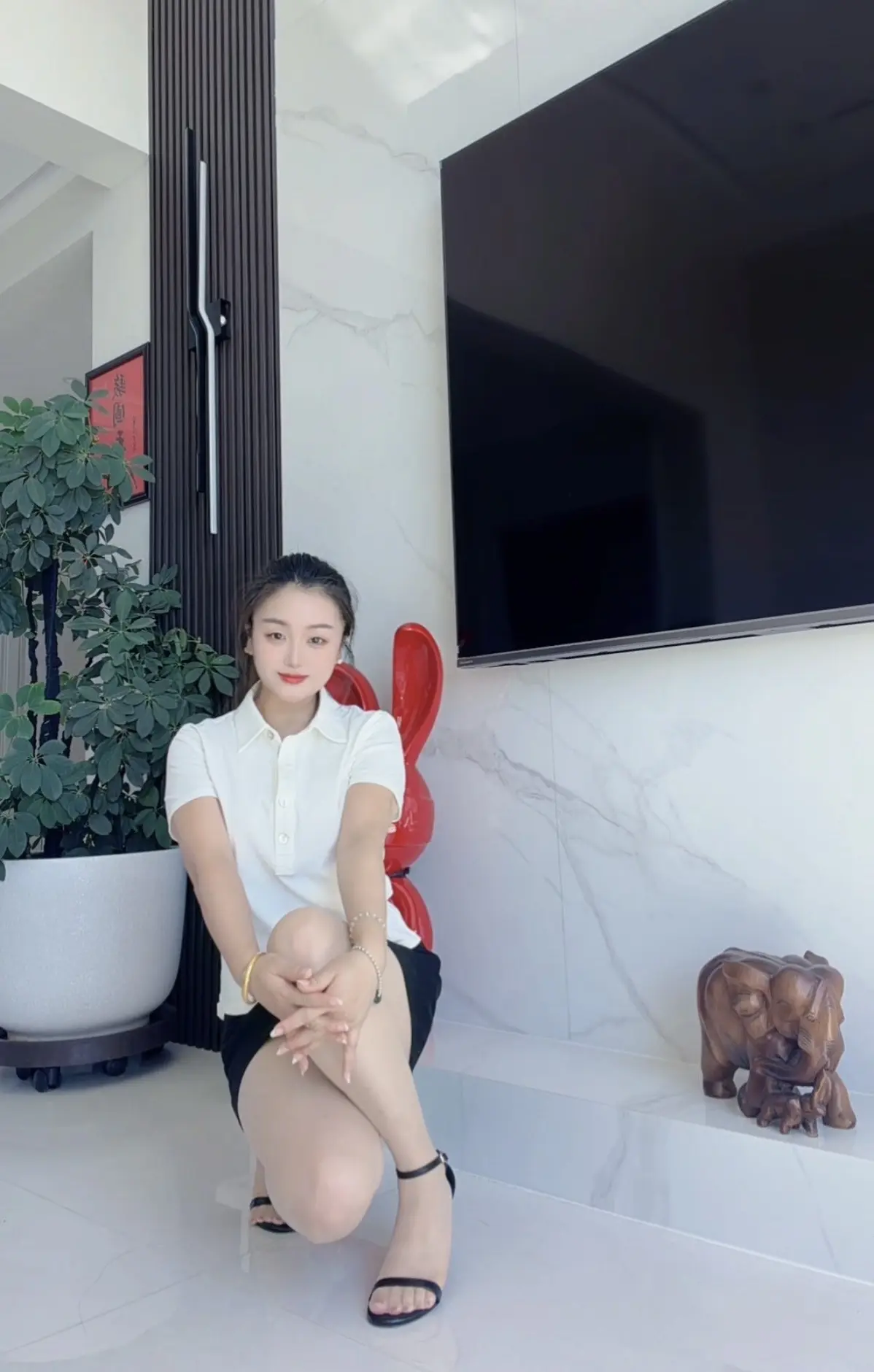 温柔职场风穿搭