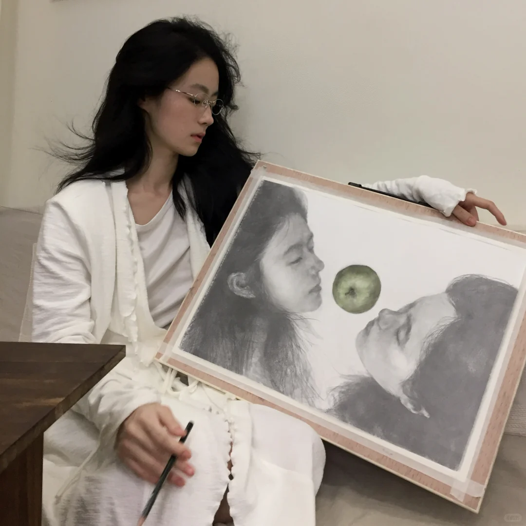 好久没画素描