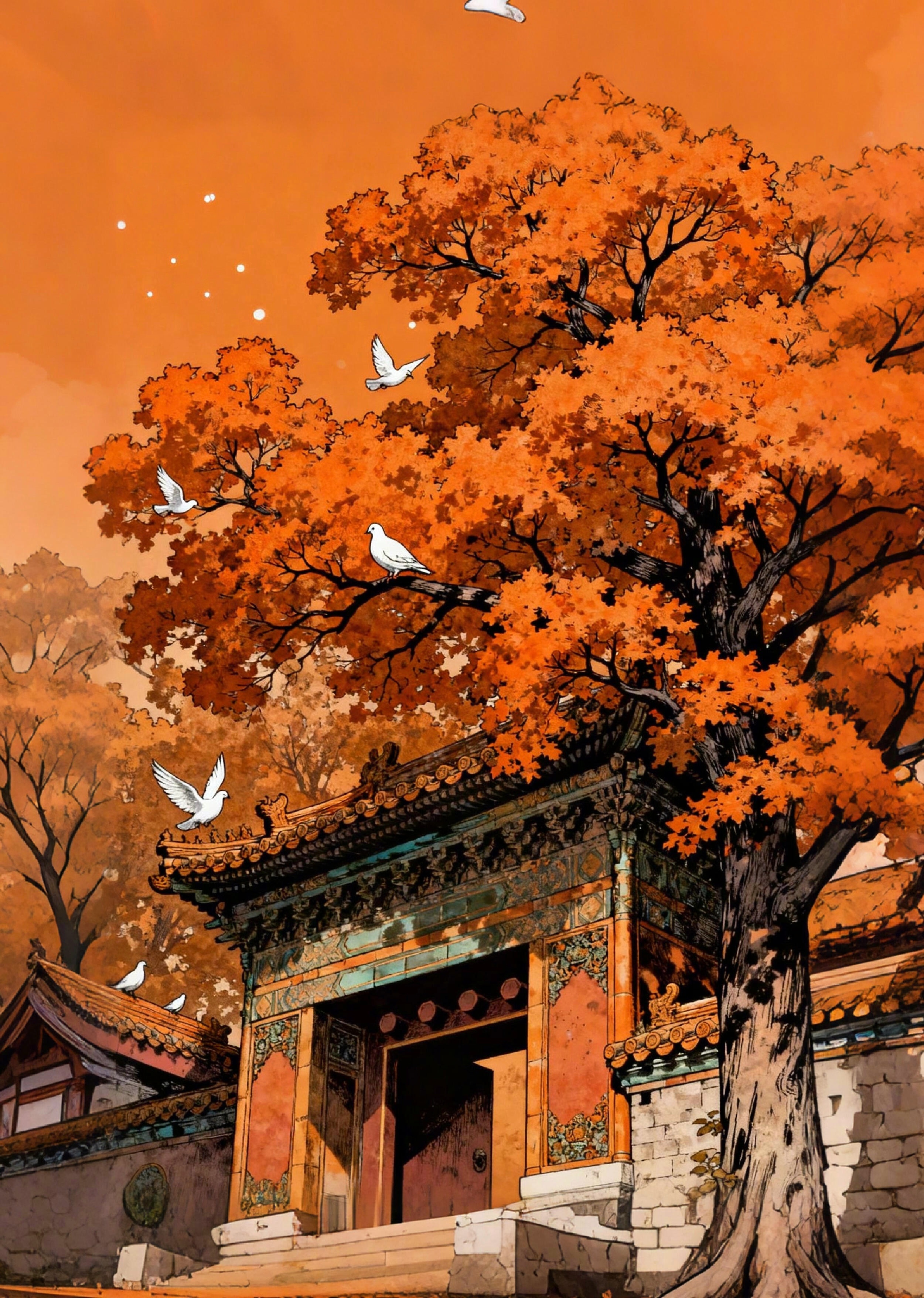 都说秋天适合思念，其实秋天适合见面🍂 