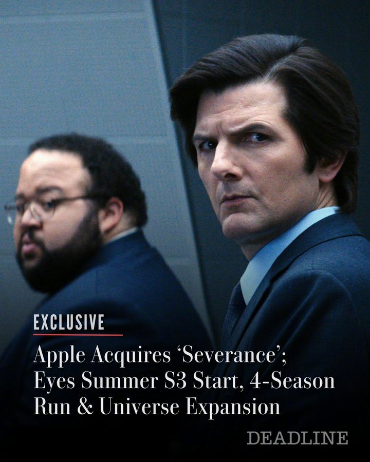 《人生切割术》的故事还要继续。据Deadline消息，Apple已正式完整收购《