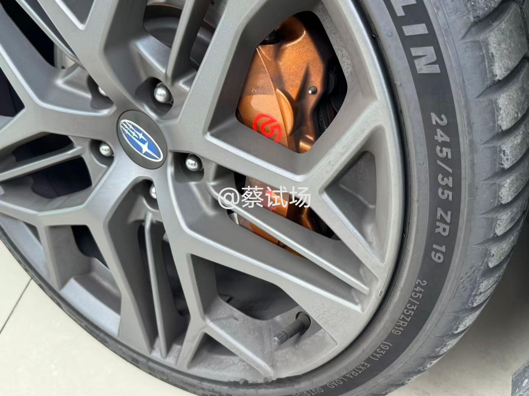 机舱、底盘&标签斯巴鲁WRX tS（3），2026年8月，宁波。（完） 