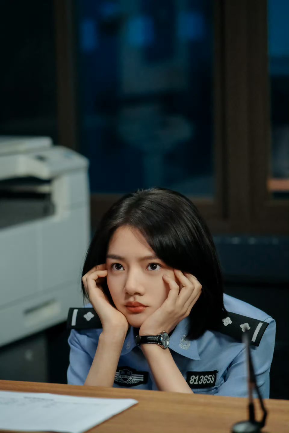 任敏撒娇给观众要空调任敏超级可爱！！大家都来黑夜告白看我们的妹妹警官啊 