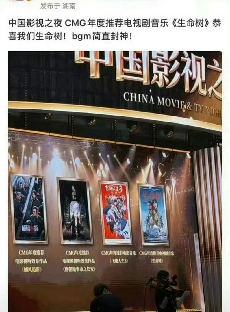 咱就说，BGM得奖跟她有啥关系吗，硬蹭啊……
