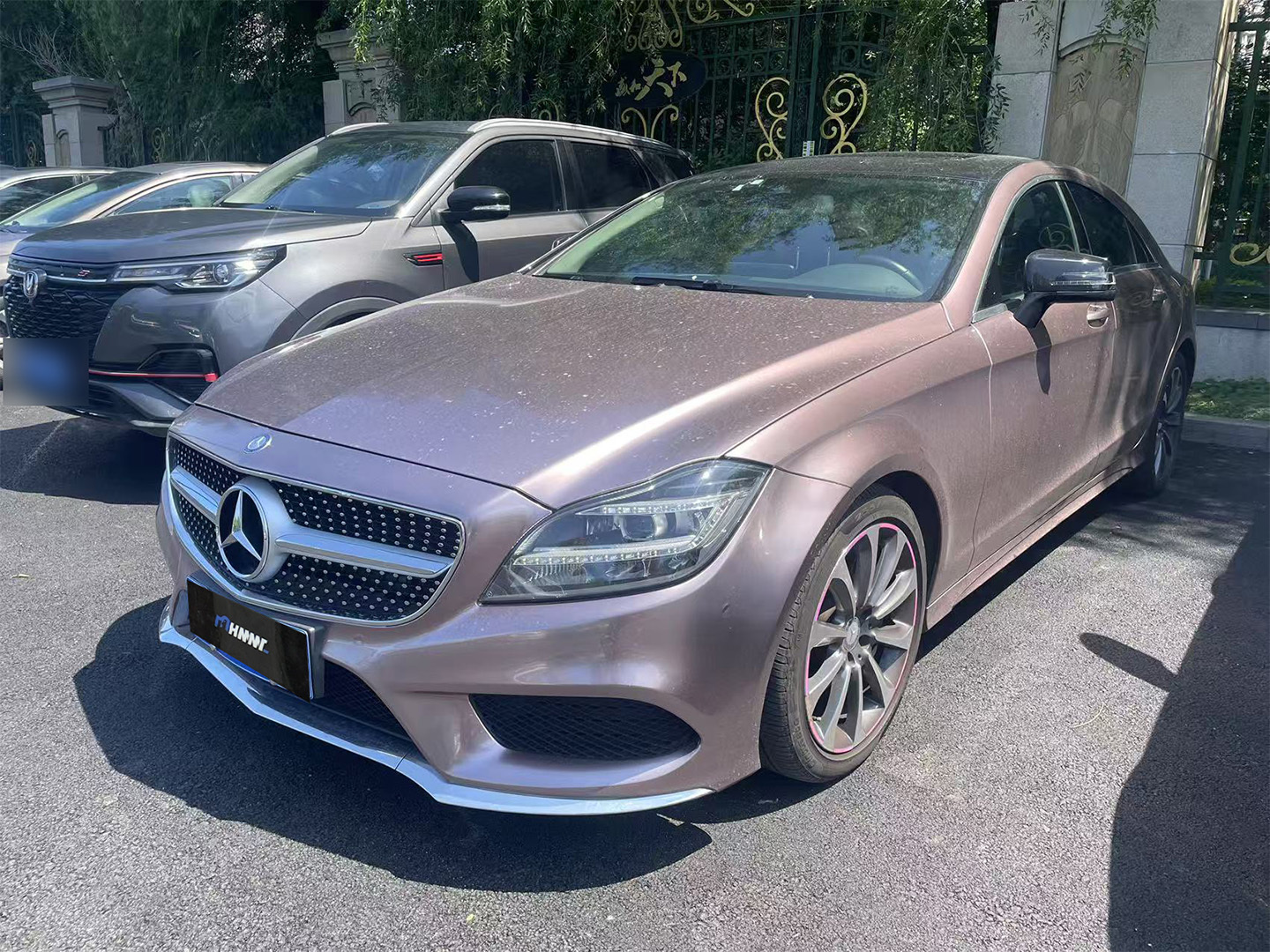 全国找车[超话] 【2015款 奔驰 CLS 320】【实车颜色】：钻石白/黑色