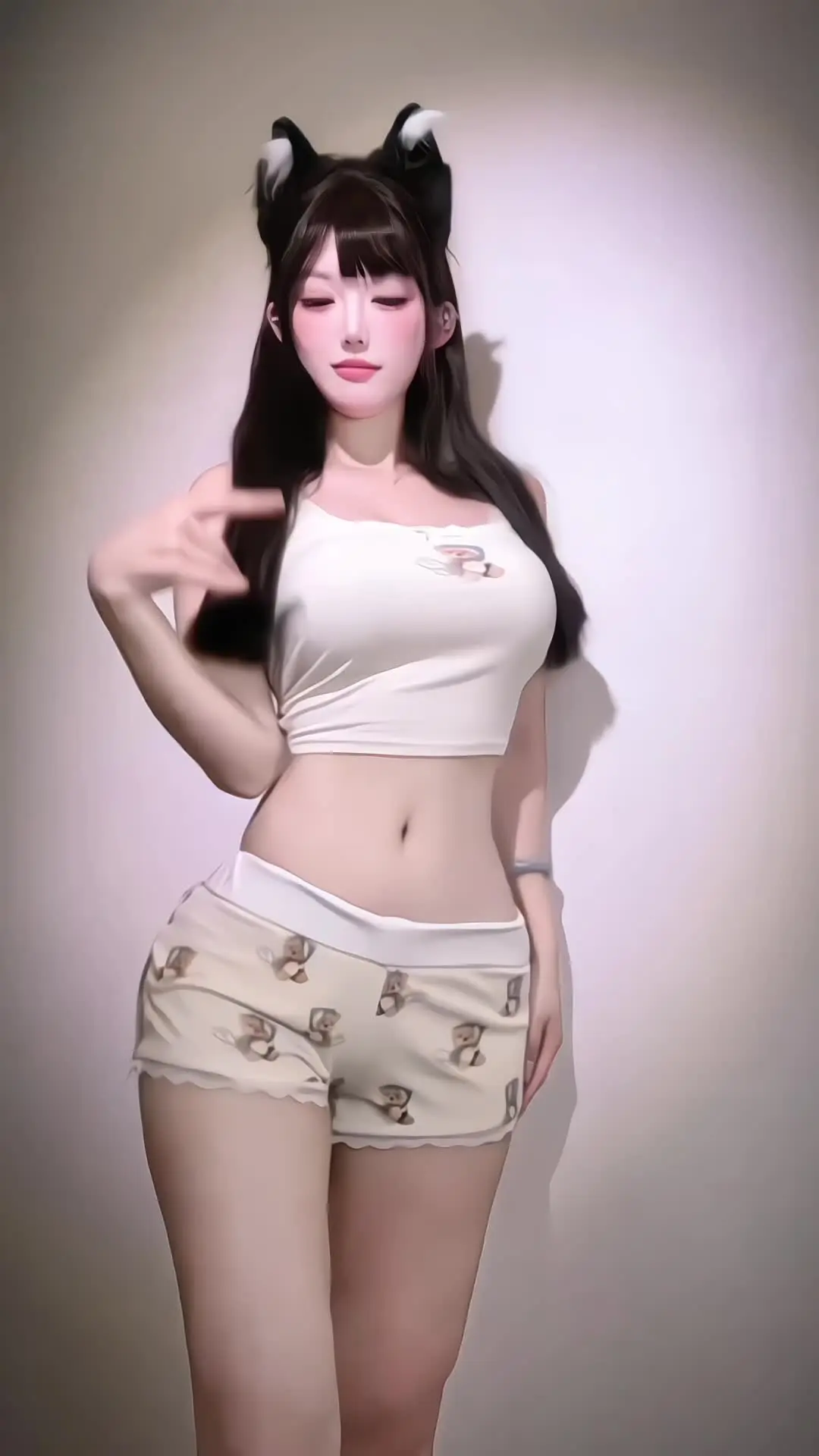 有点上头 梨形身材
