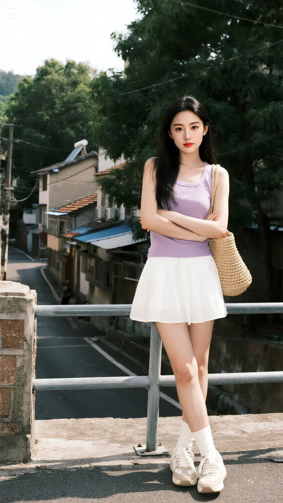 出街穿搭 山水美景 AI