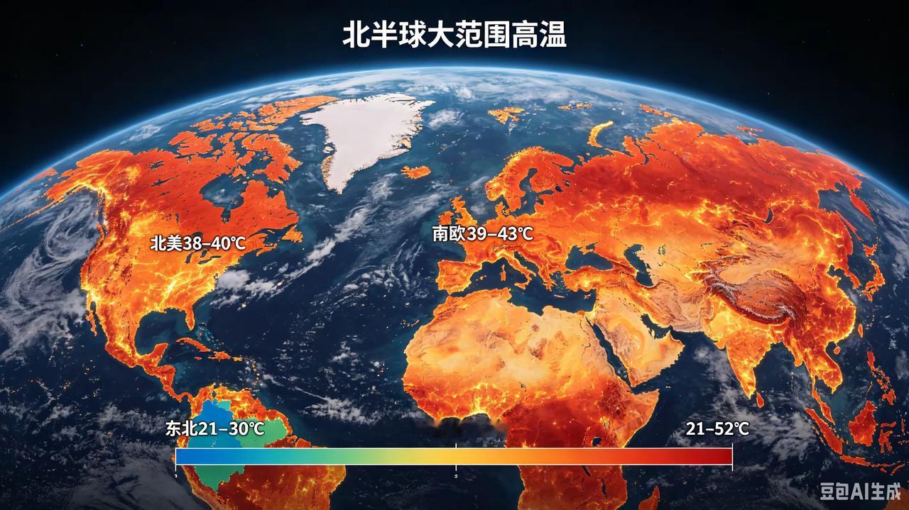 北半球全面烤化！唯独北纬40度沈阳反向降温，夏天太让人羡慕
 
2026年七月极