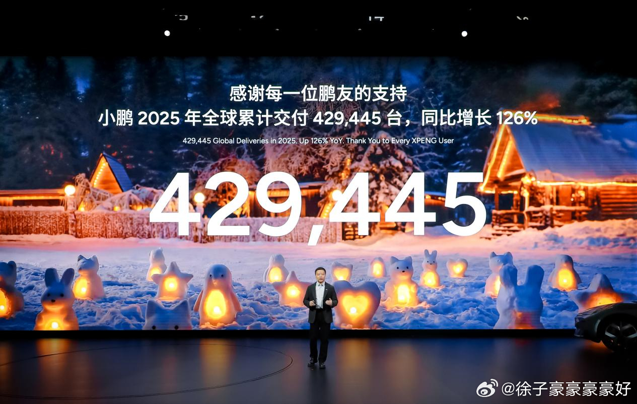 小鹏新年四车齐发，2026全球新品发布会推出四款新车，价格17.68万至24.8
