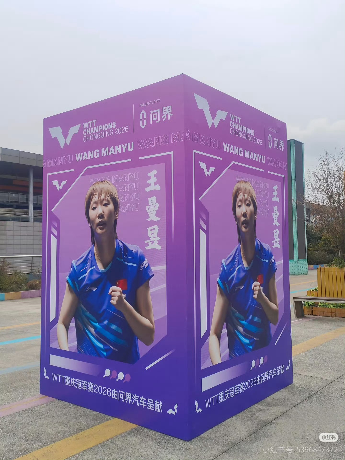 重庆冠军赛曼昱的海报 